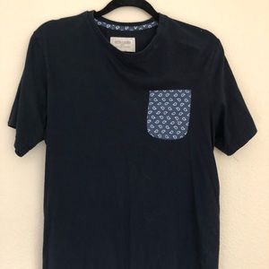 Blue Pocket Tee